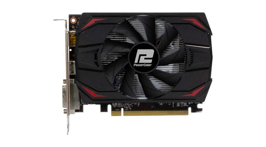 PCパーツPowerColor Radeon RX 550 2GB GDDR5 OC V2